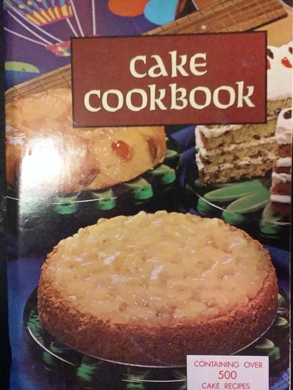 Vintage 128 Page Cake Cookbook -